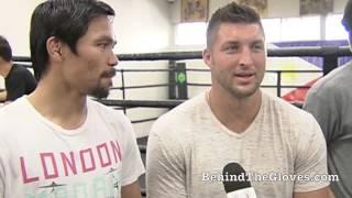 Manny Pacquiao & Tim Tebow Discuss Their Faith In GOD