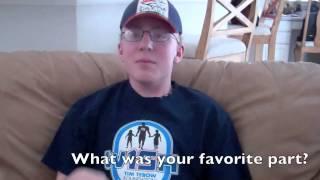 Tim Tebow Foundation W15H-Ryan Blount (Part 6 of 15)
