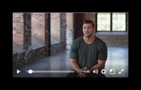 "Shaken" - New Book From Tim Tebow