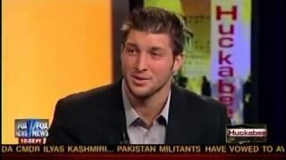 Tim Tebow On Huckabee