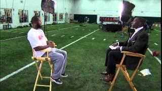 Tim Tebow interviewed By Shannon Sharpe & CBS (11-27-2011)