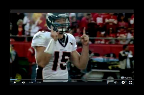 Tim Tebow Addresses His Fans and Faith